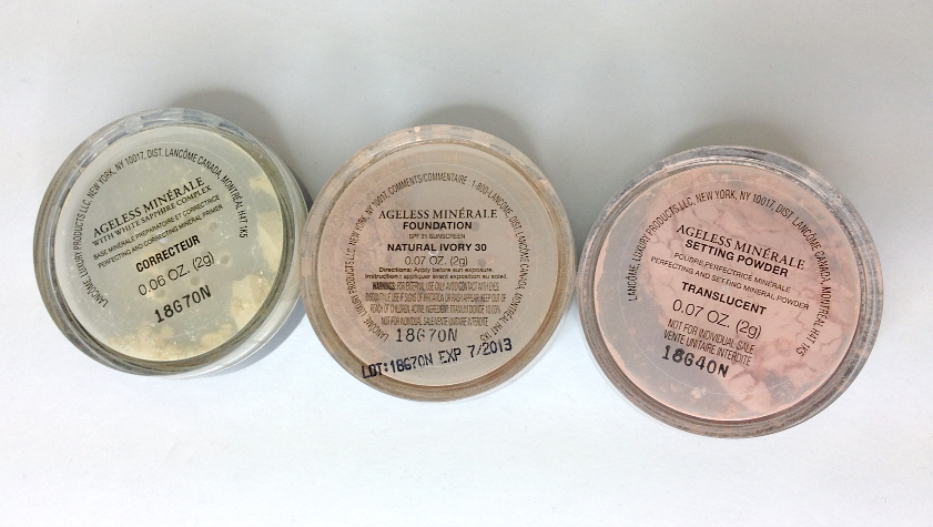 Lancome Ageless Minerale.